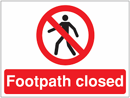 footpath-closure
