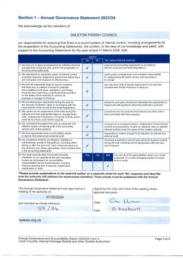 Annual Governance Statement 2023-24